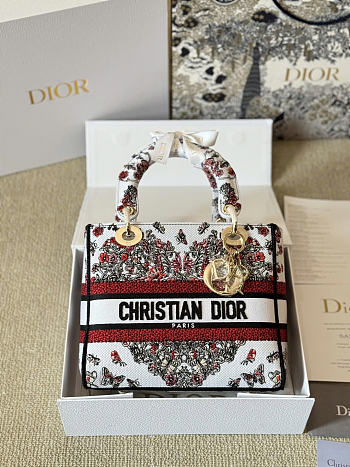 Dior Lady D-Lite Princess Diana Size 24 cm