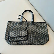 Goyard Saint Louis Tote PM Black Size 34 cm - 1