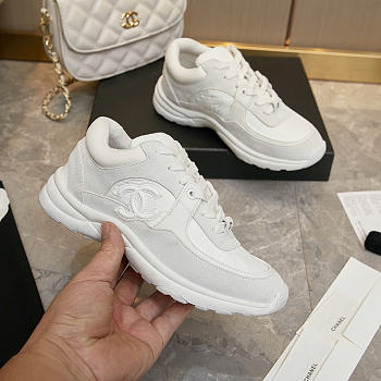 Chanel women Sneakers white