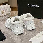 Chanel women Sneakers white - 3