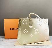 Louis Vuitton Monogram Sunset Khaki Canvas Onthego MM - 6