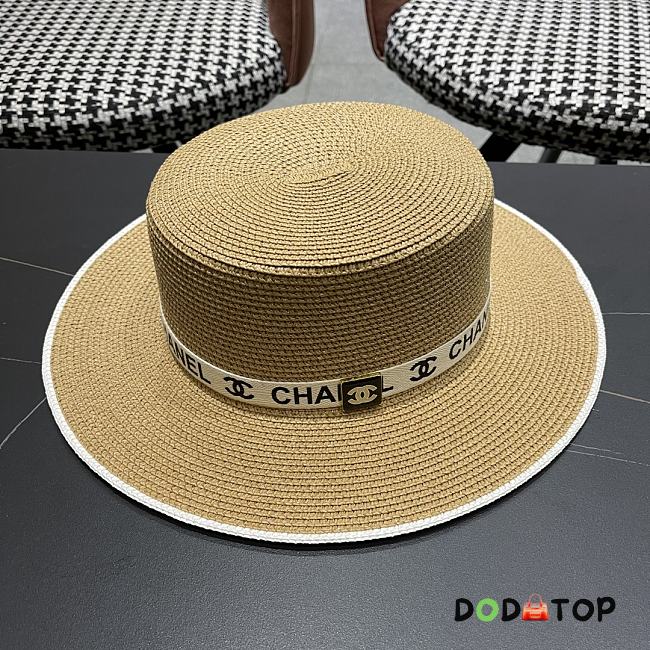 chanel Hat black  beige 1 - 1