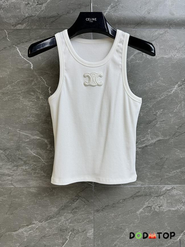 Celine tan top white - 1