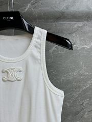 Celine tan top white - 5