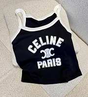 Celine tan top blue - 1