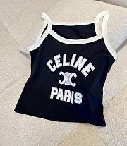 Celine tan top blue - 4