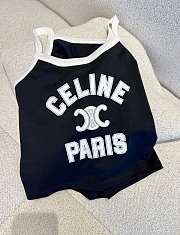Celine tan top blue - 5