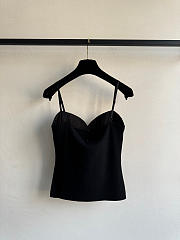 Chanel tan top black - 2