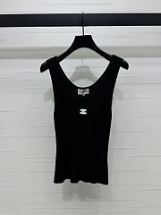 Chanel tan top black 1 - 1