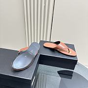 SAINT LAURENT Sandals in smooth leather brown - 2