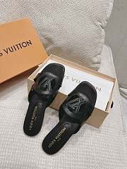 LV flat mules black - 1