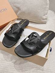 LV flat mules black - 6