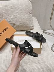 LV flat mules black - 4