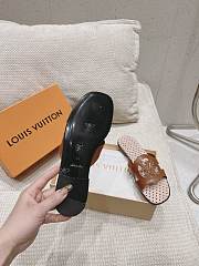 LV flat mules brown - 6