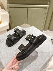 LV Sunset Flat Comfort Mule black - 2