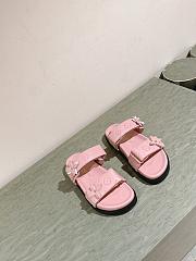 LV Sunset Flat Comfort Mule Pink - 1