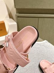 LV Sunset Flat Comfort Mule Pink - 4