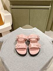 LV Sunset Flat Comfort Mule Pink - 3