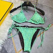 Fendi Swimsuit green - 1