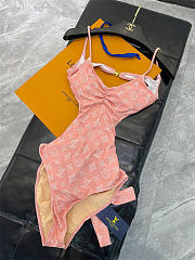 LV Swimsuit Pink - 3