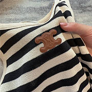 celine tan top caro - 3