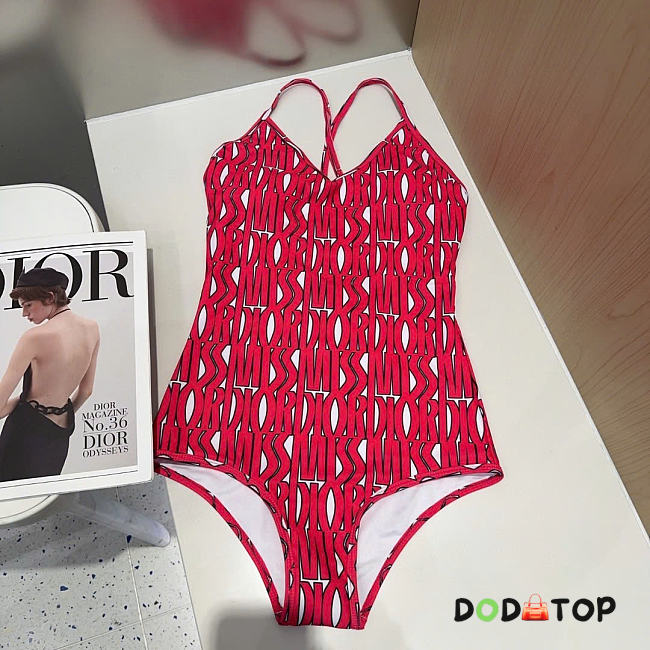 Dior Swimsuit red - 1