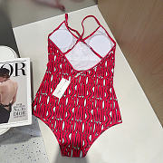 Dior Swimsuit red - 4