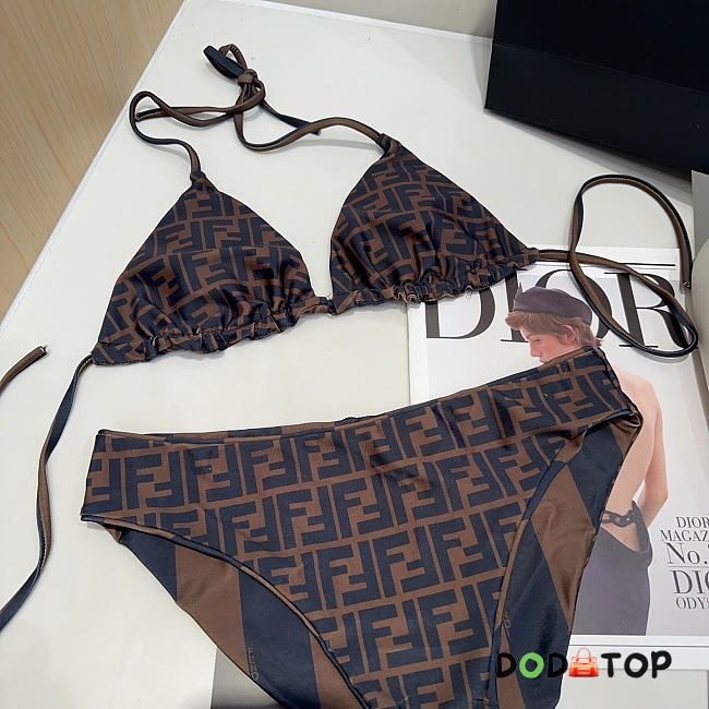 Fendi Swimsuit brown 1 - 1