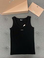 MiuMiu tan top black - 1