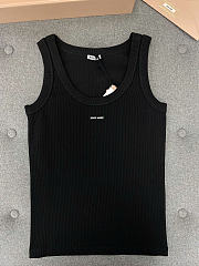 MiuMiu tan top black - 4