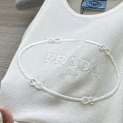 Prada tan top white - 3