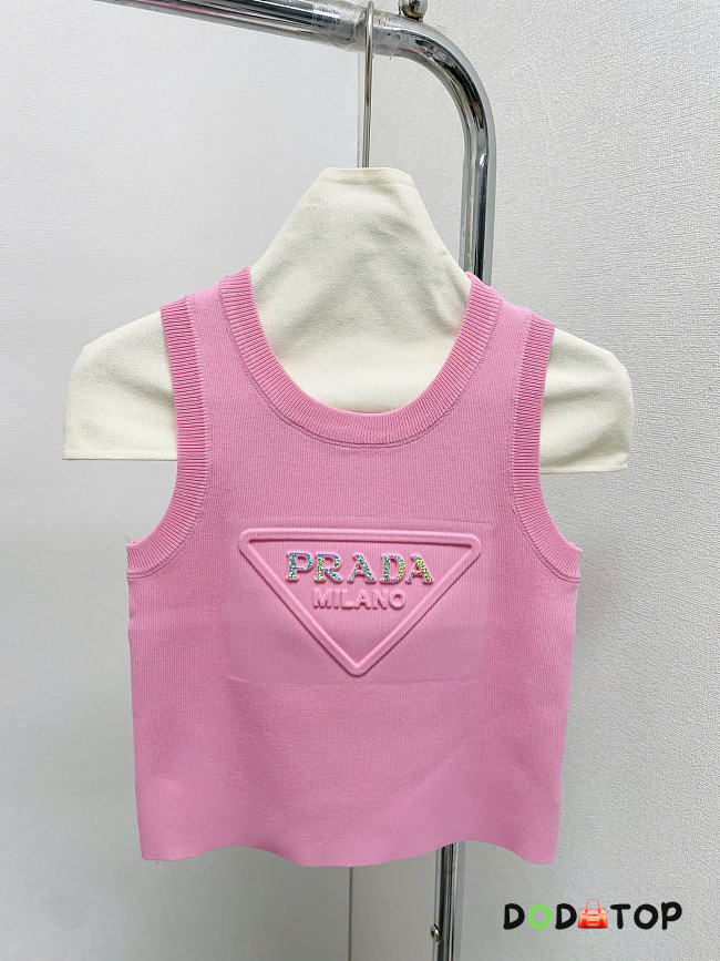 Prada tan top pink - 1