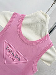 Prada tan top pink - 2