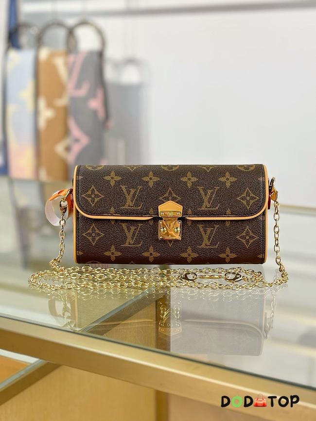 Louis Vuitton pochette brown bag size 20.5x11x6cm - 1