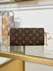 Louis Vuitton pochette brown bag size 20.5x11x6cm - 4