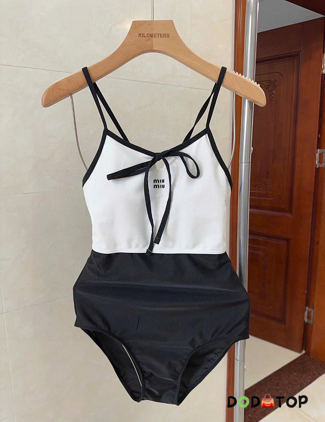 Miumiu Swimsuit black&white - 1