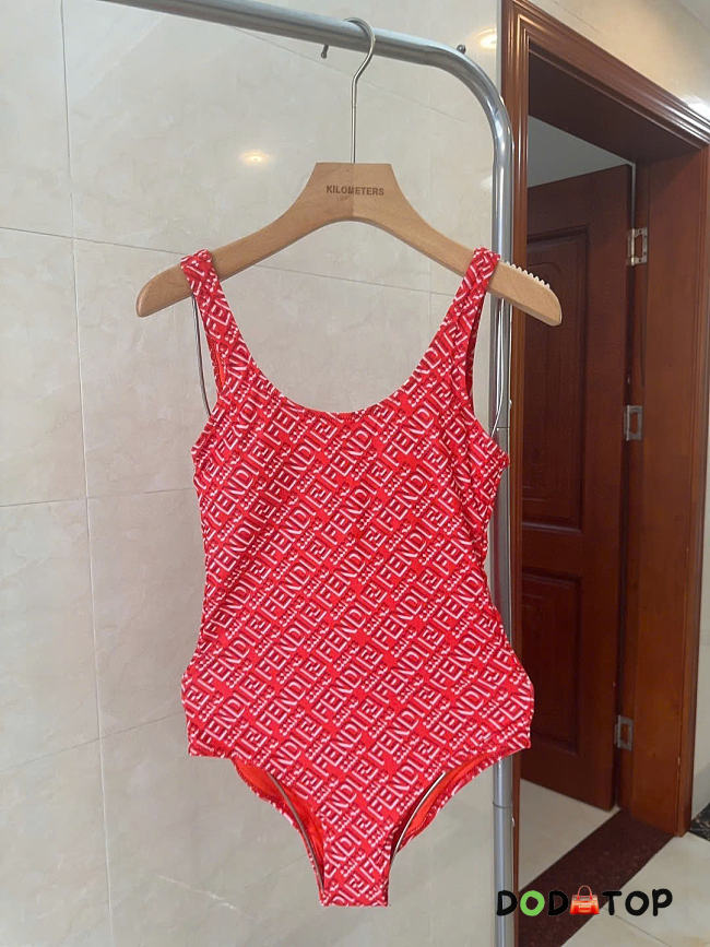 fendi Swimsuit red - 1