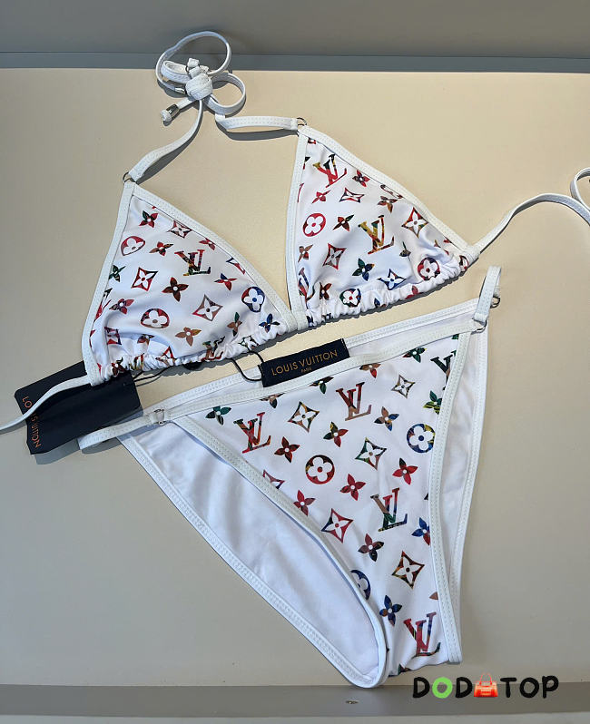 LV Swimsuit white - 1