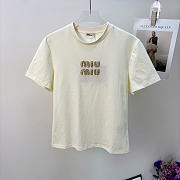 MiuMiu T-shirt white - 1