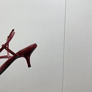Miu Miu Women's Patent Leather Pumps in Red - 5