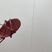 Miu Miu Women's Patent Leather Pumps in Red - 4
