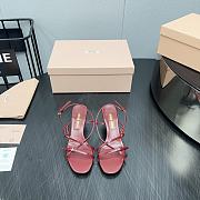 Miu Miu Women's Patent Leather Pumps in Red - 3