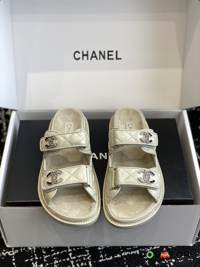 Chanel white Mule - 1