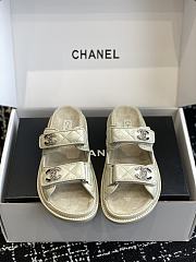 Chanel white Mule - 1