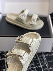 Chanel white Mule - 4