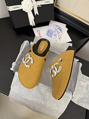 Chanel yellow sandals - 6