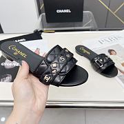 Chanel slides black1 - 1