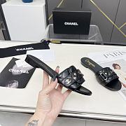 Chanel slides black1 - 4