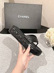 Chanel slides black2 - 4