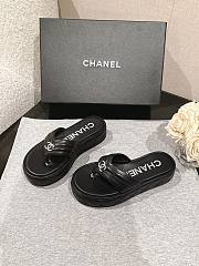 Chanel slides black2 - 3